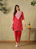 Mamicha Red Kurta Set