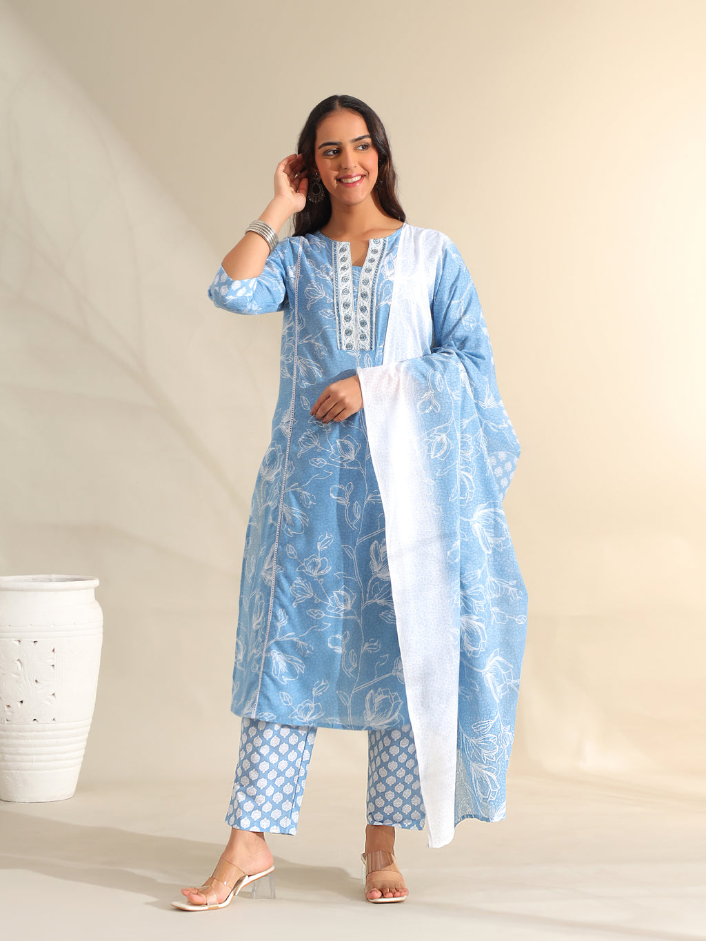 Navya Sky Garden Suit Set