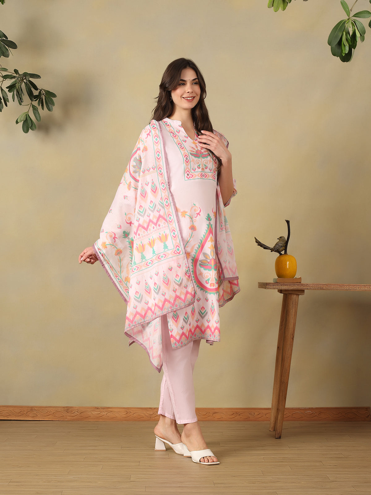Mamicha Pink Ethnic Set