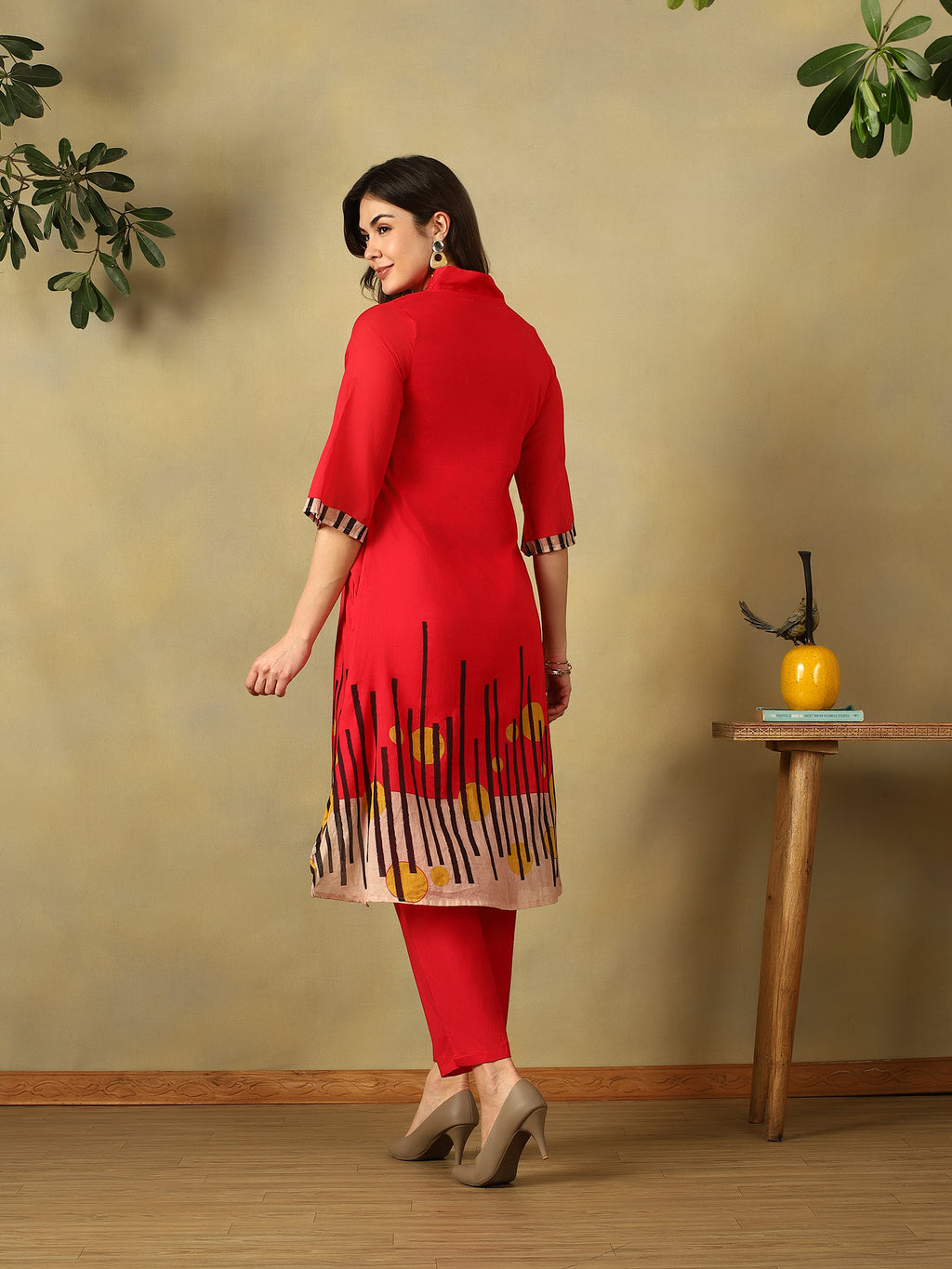 Mamicha Red Kurta Set