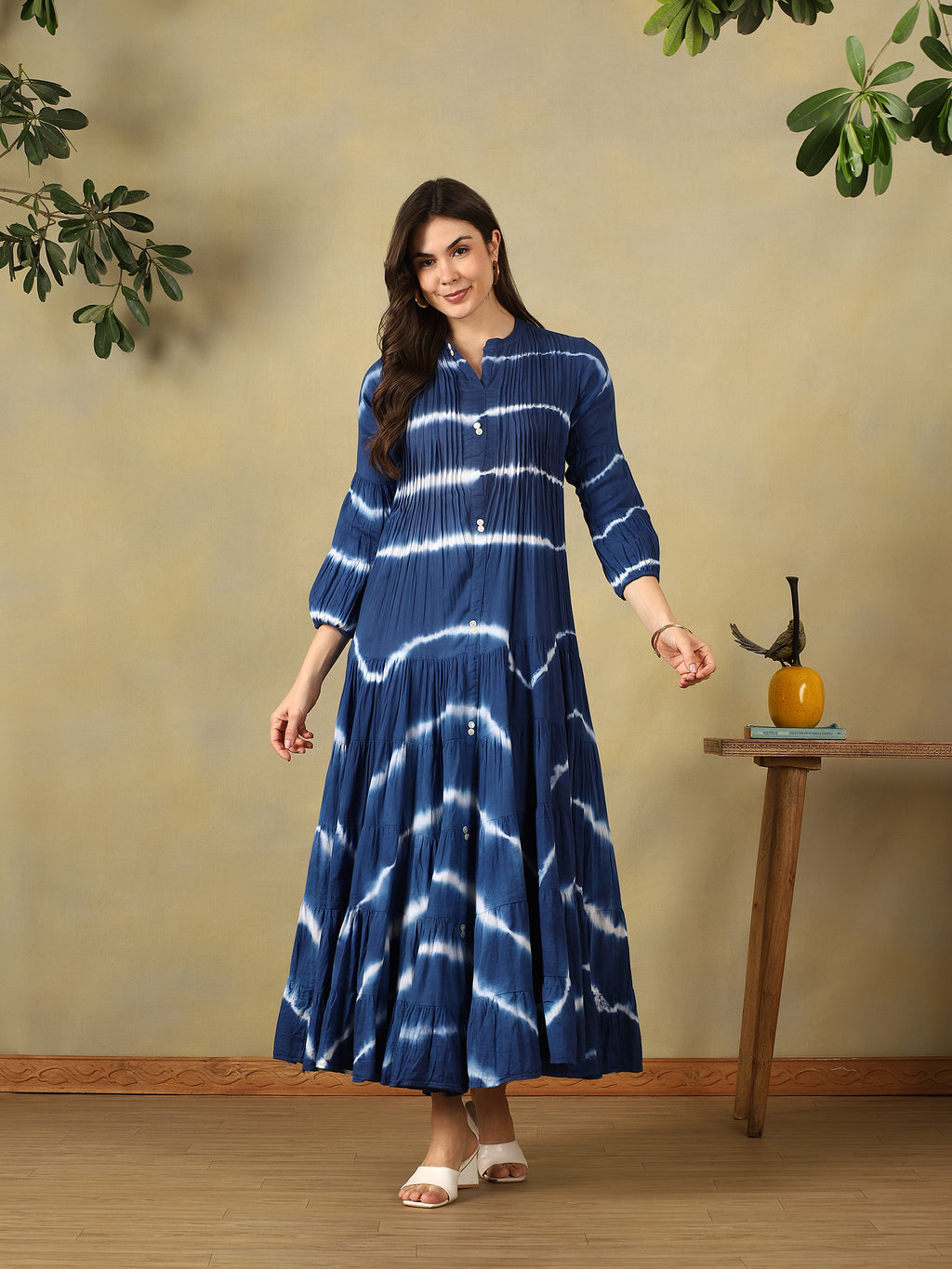 Mamicha Navy Blue Dress