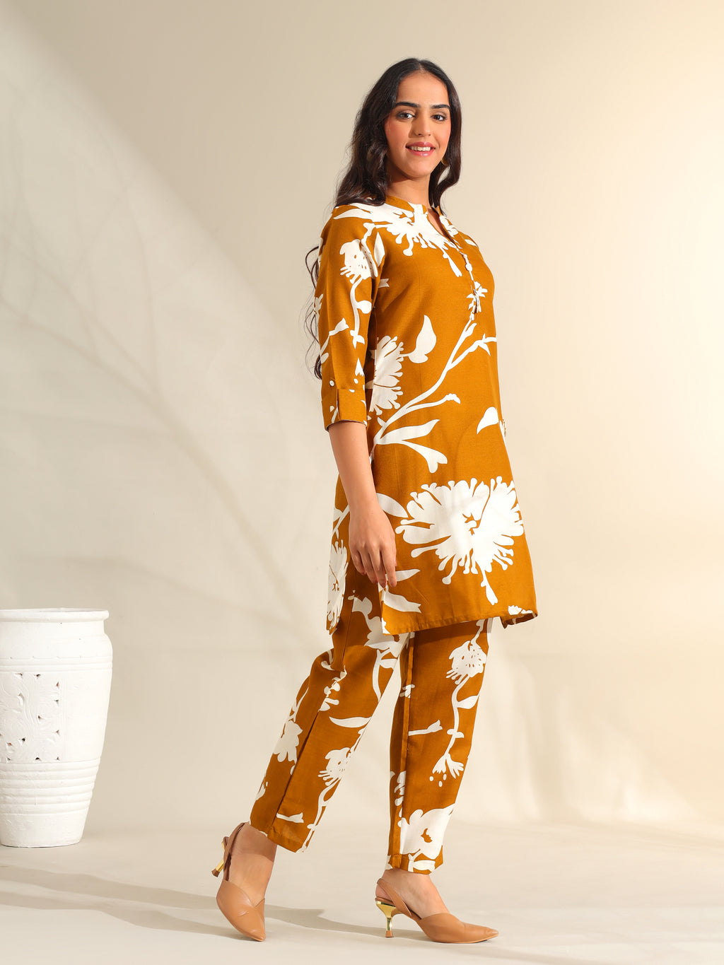 Amara Mustard Meadow Co-ord Set