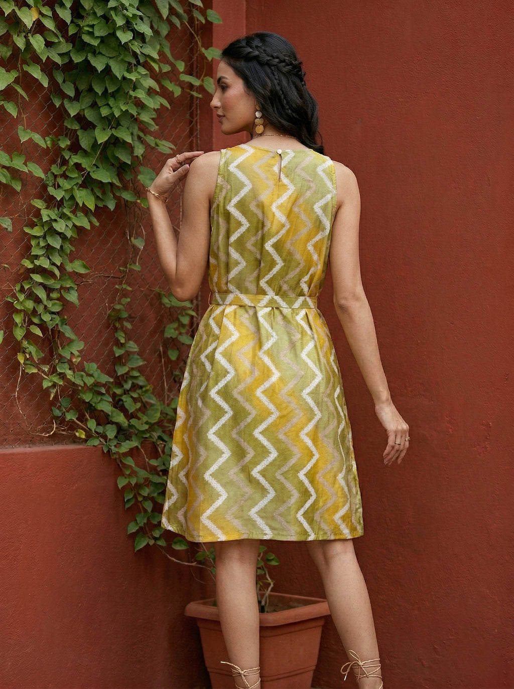 Yellow Dress - Sleeveless