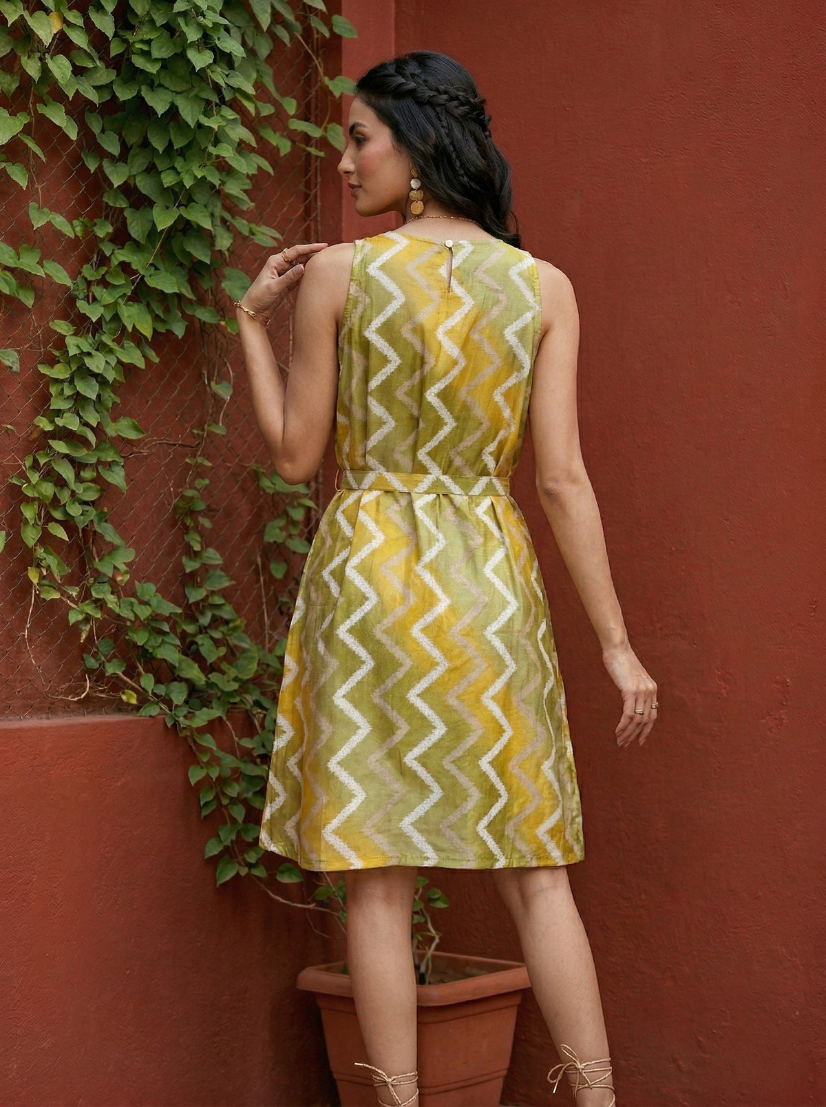 Yellow Dress - Sleeveless