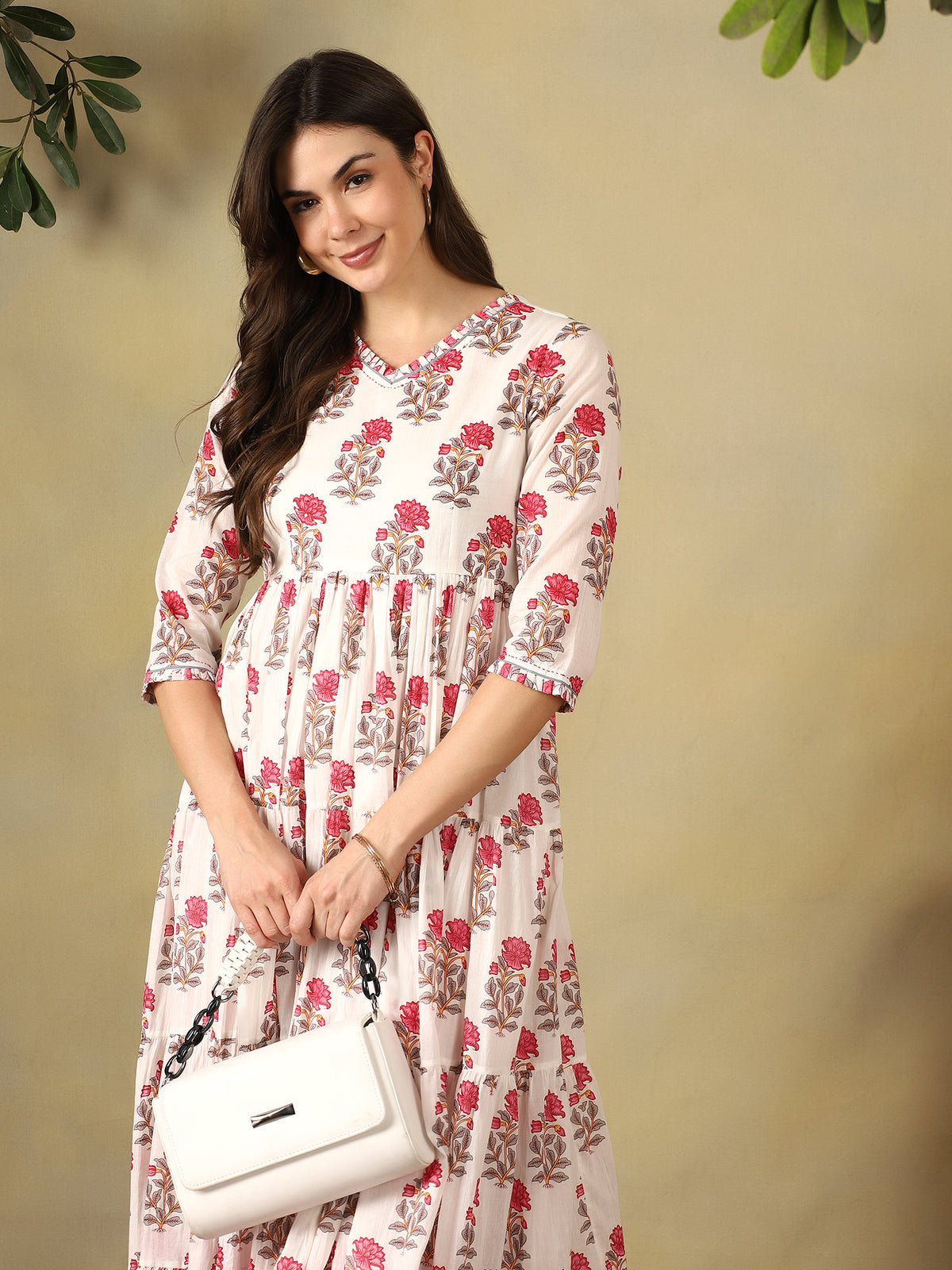 Mamicha white Gown