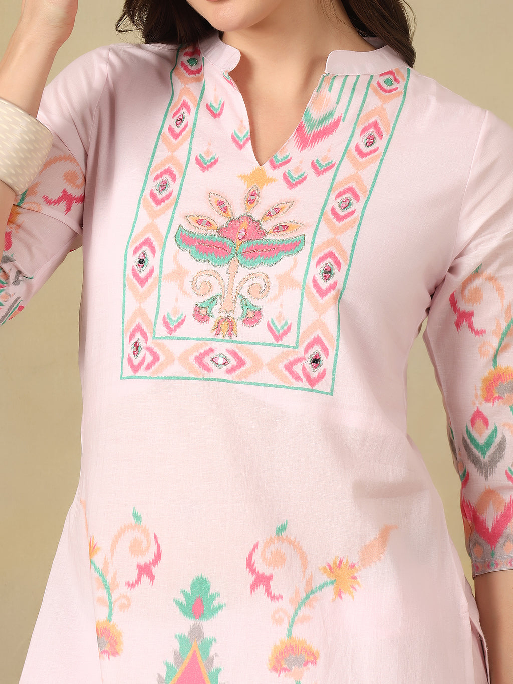Mamicha Pink Ethnic Set