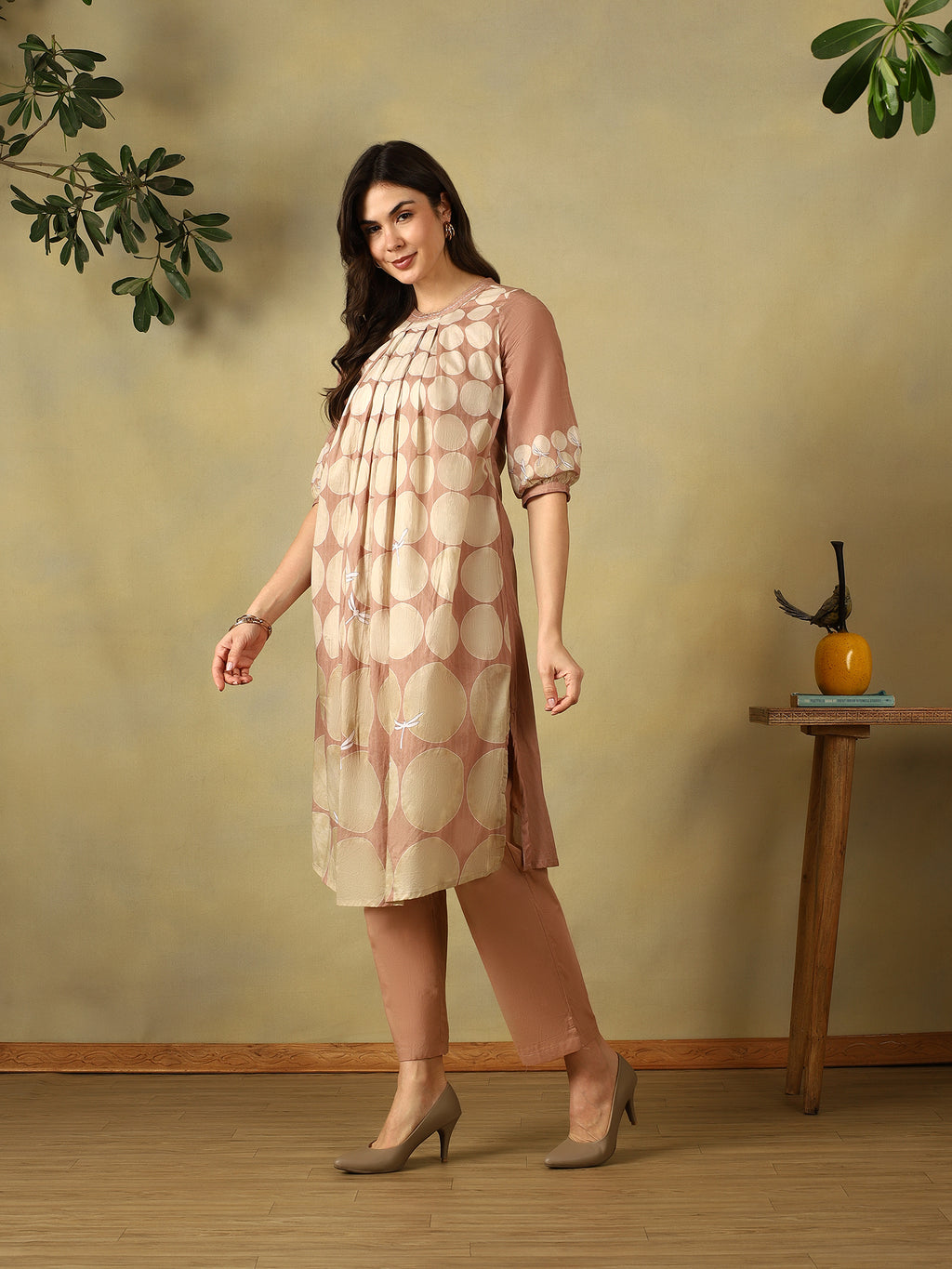 Mamicha Pink Kurta Set