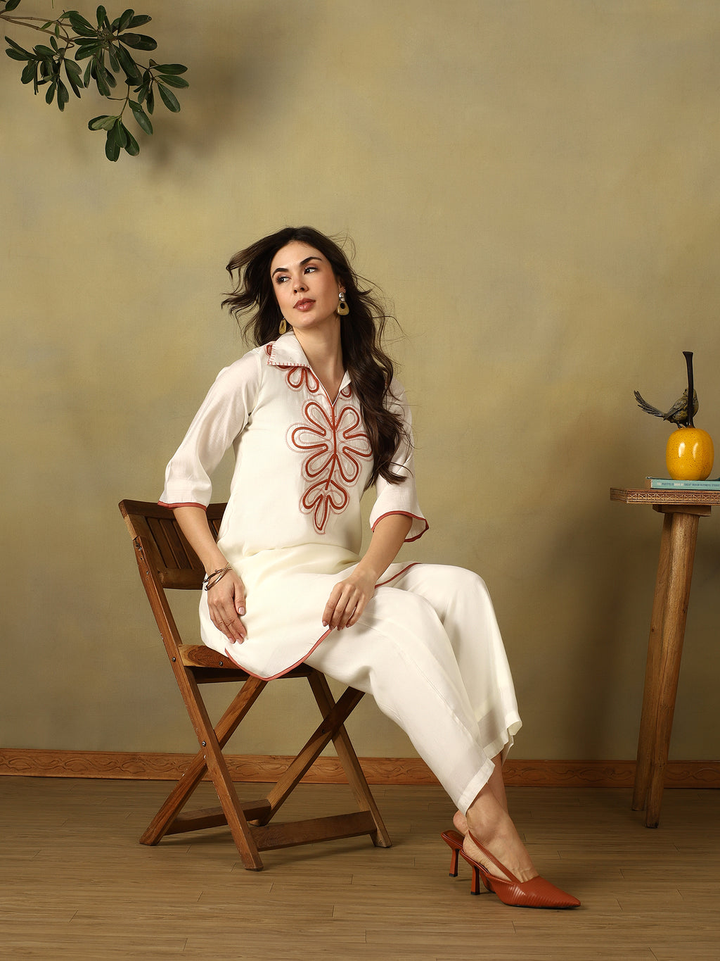Mamicha White Co-ord set