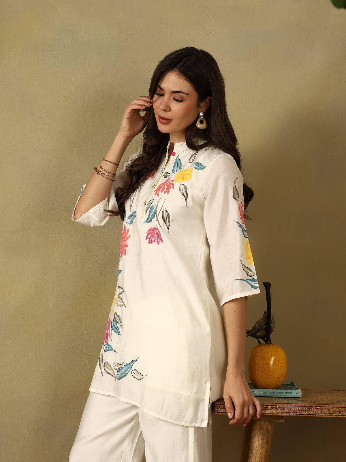 Mamicha White Co-ord set