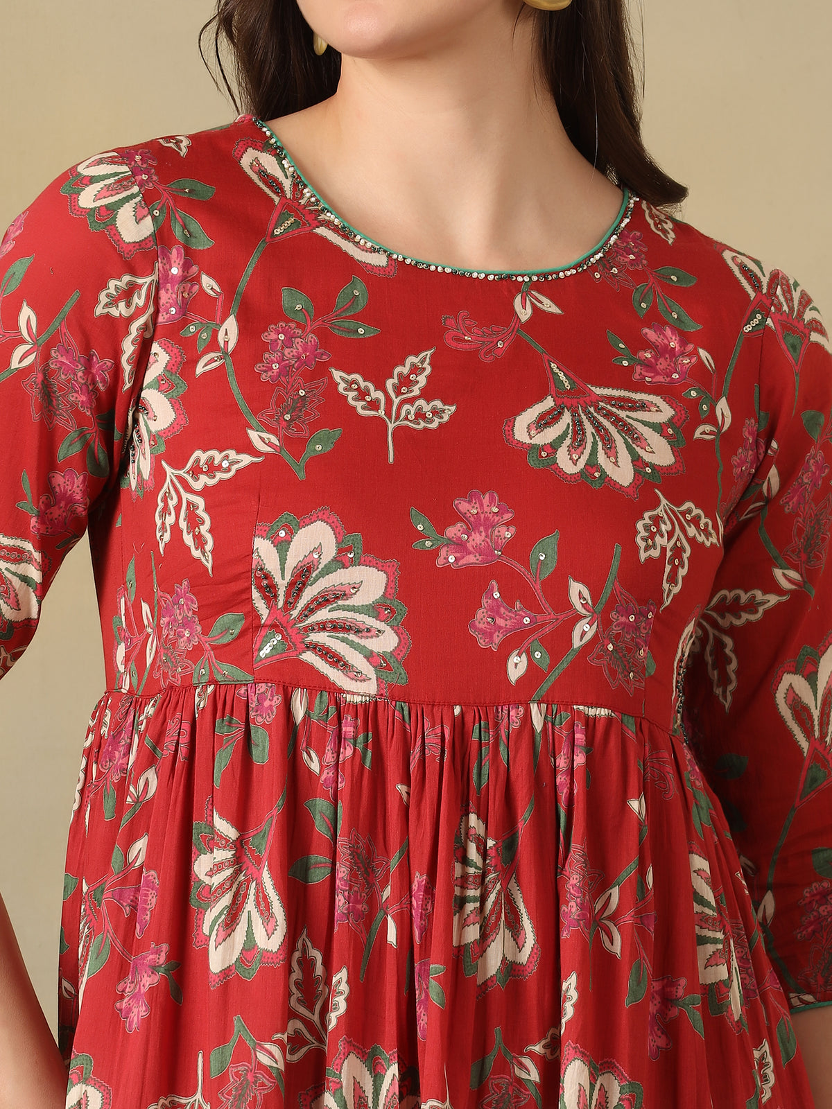 Mamicha red Gown