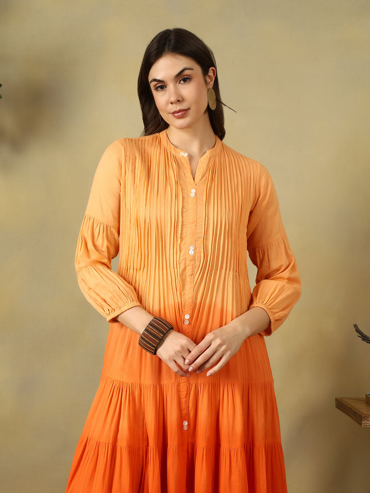 Mamicha Orange Dress