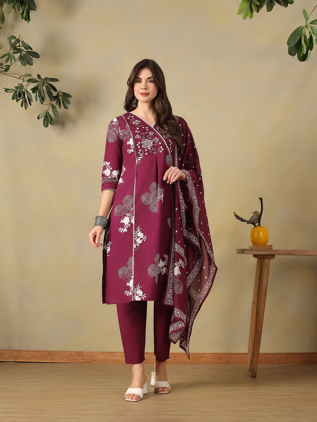 Mamicha Lavender Ethnic Set