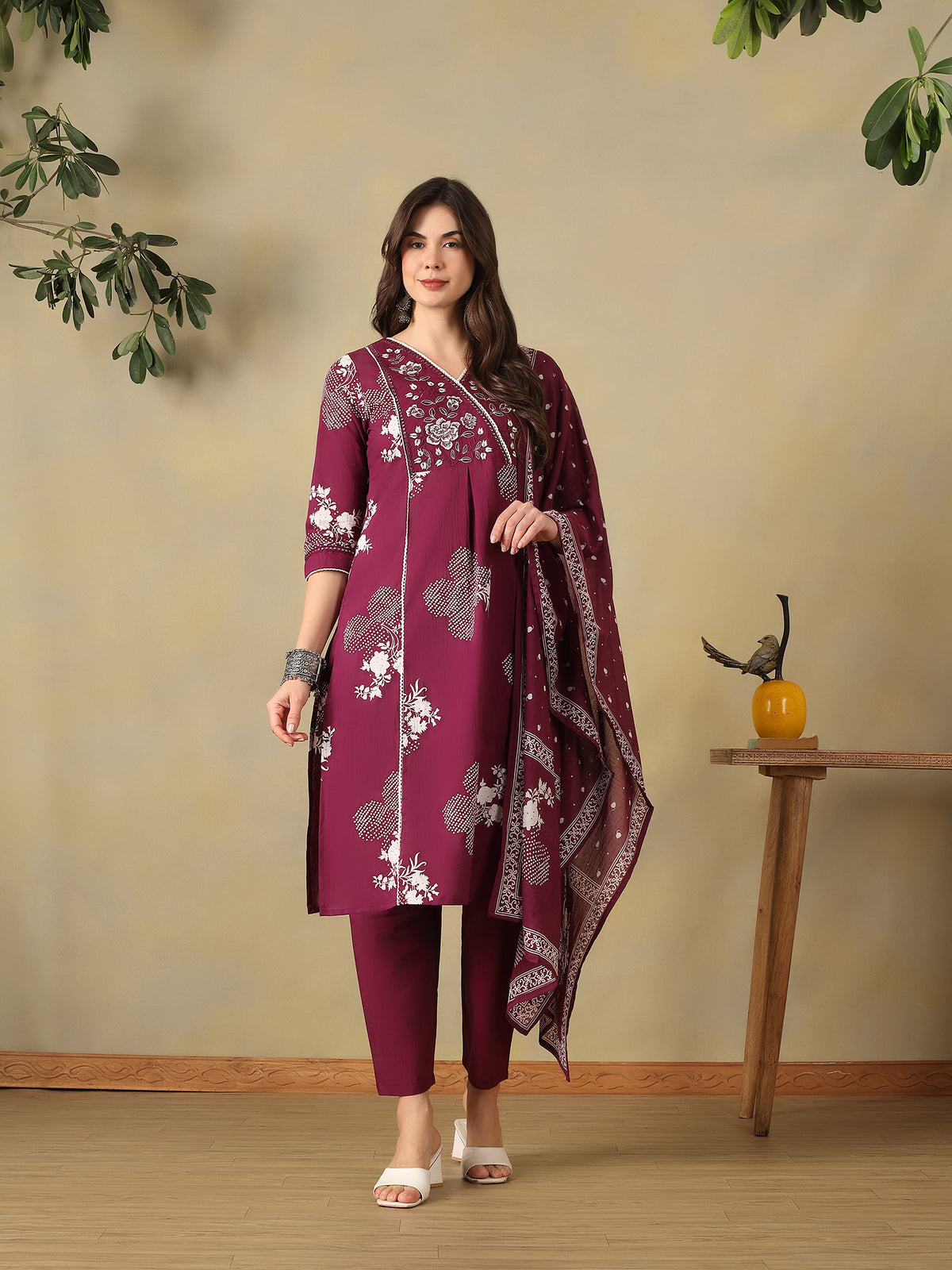 Mamicha Lavender Ethnic Set
