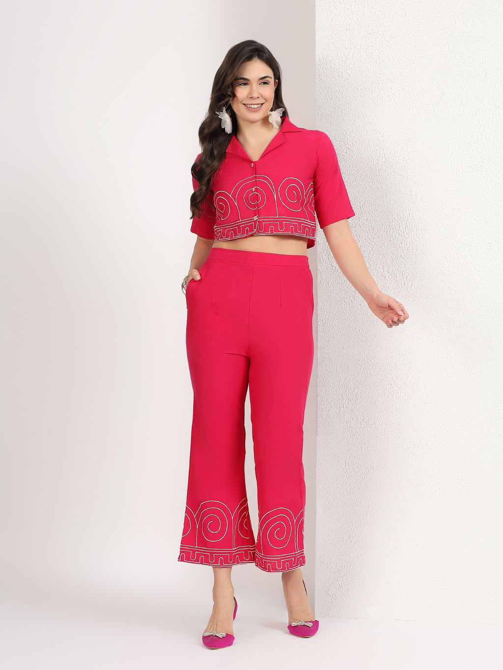 Mamicha Fuchsia Co-Ord Set