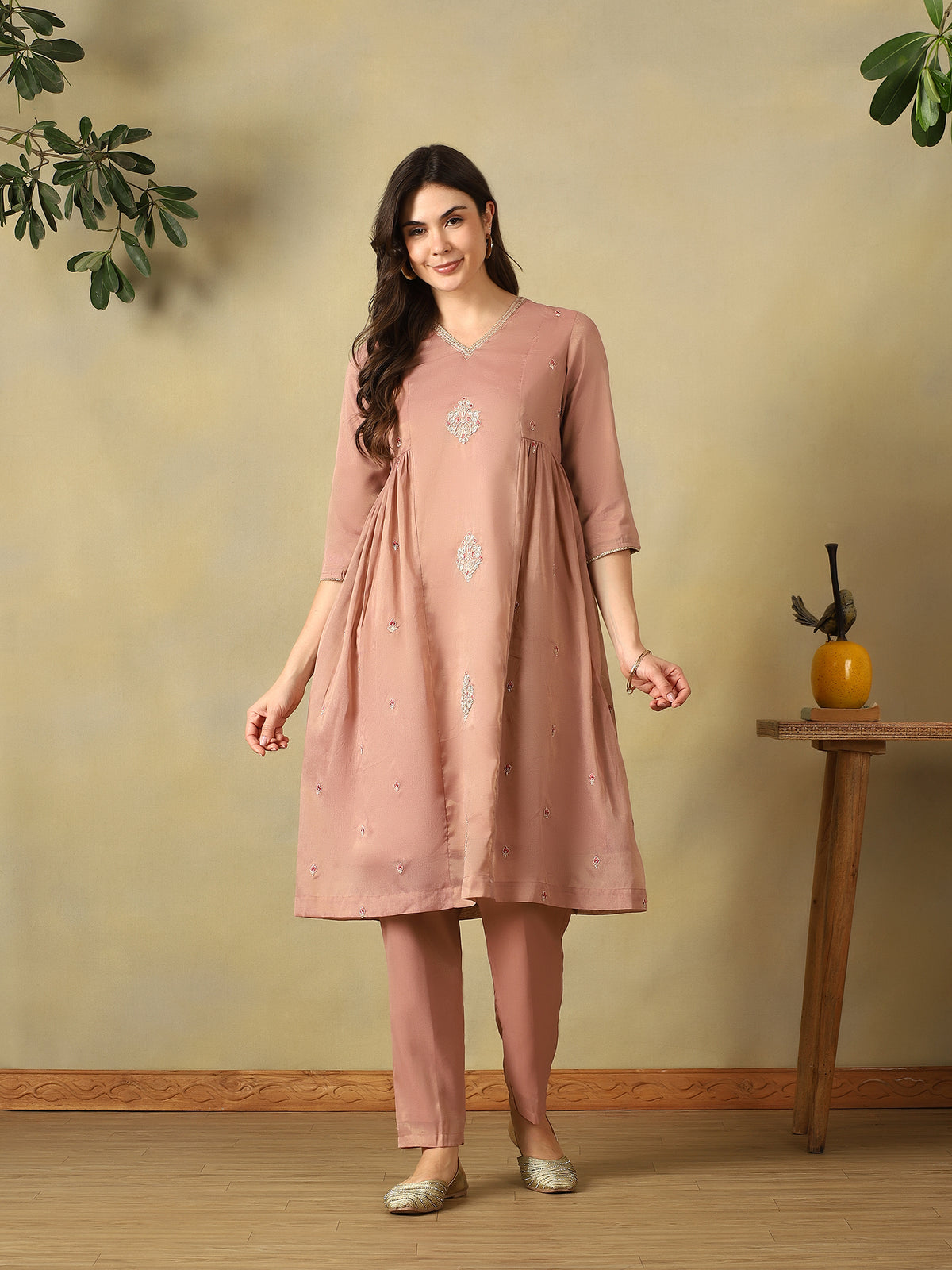 Mamicha Pink Kurta Set