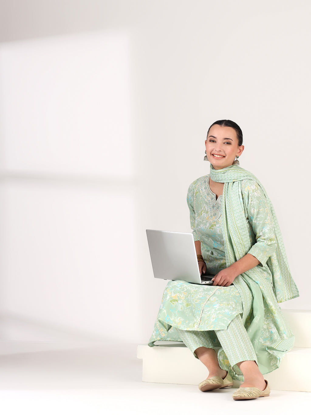 Mamicha Green Suit Set