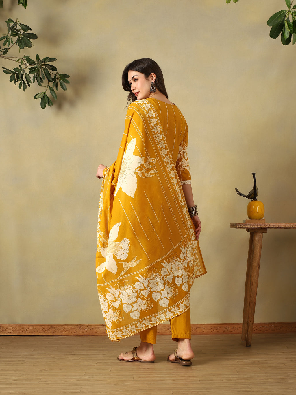 Mamicha Mustard Ethnic Set