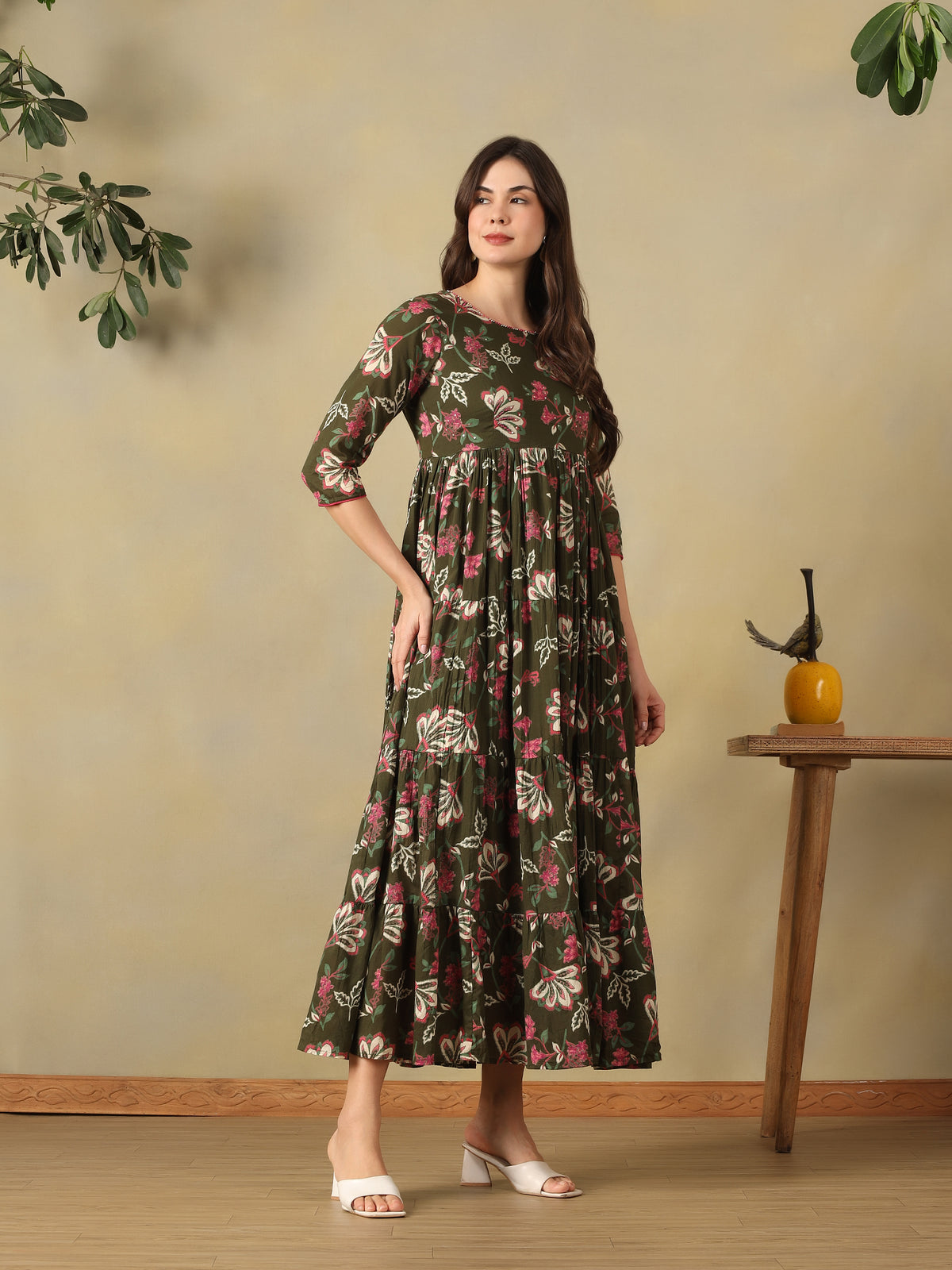 Mamicha Olive Gown