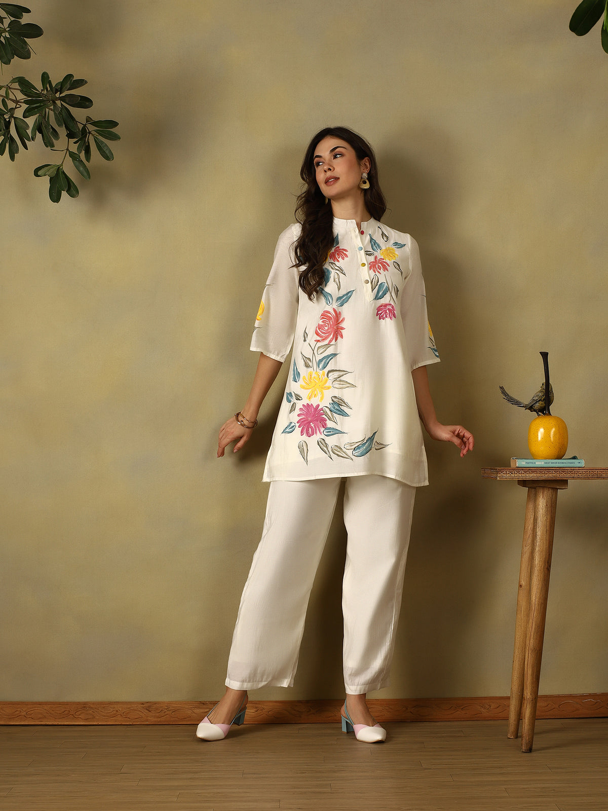 Mamicha White Co-ord set