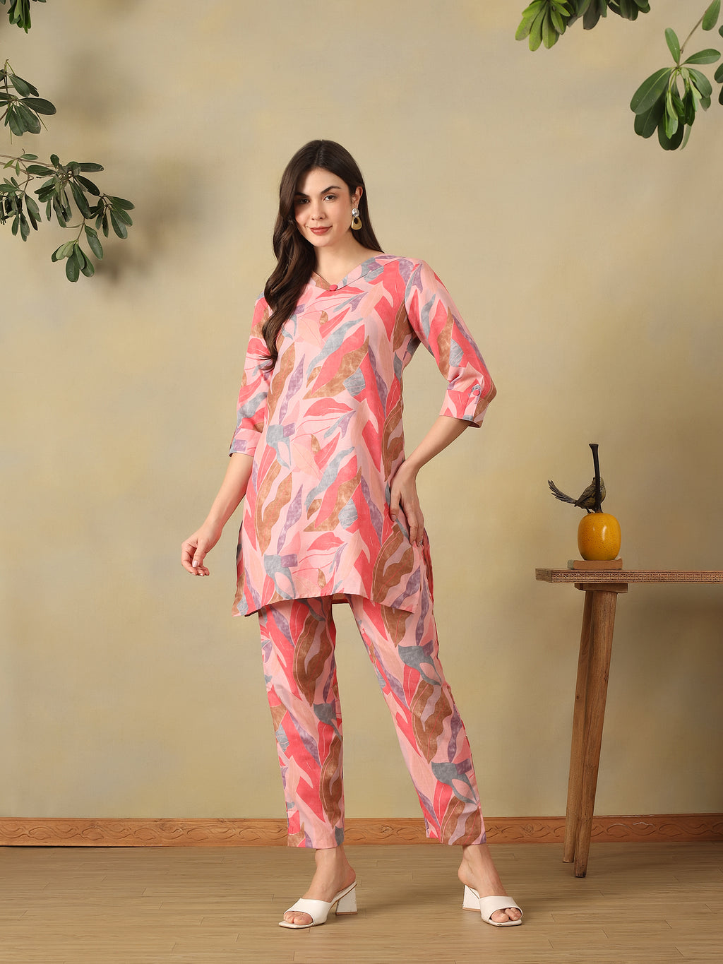 Mamicha Pink Co-Ord Set