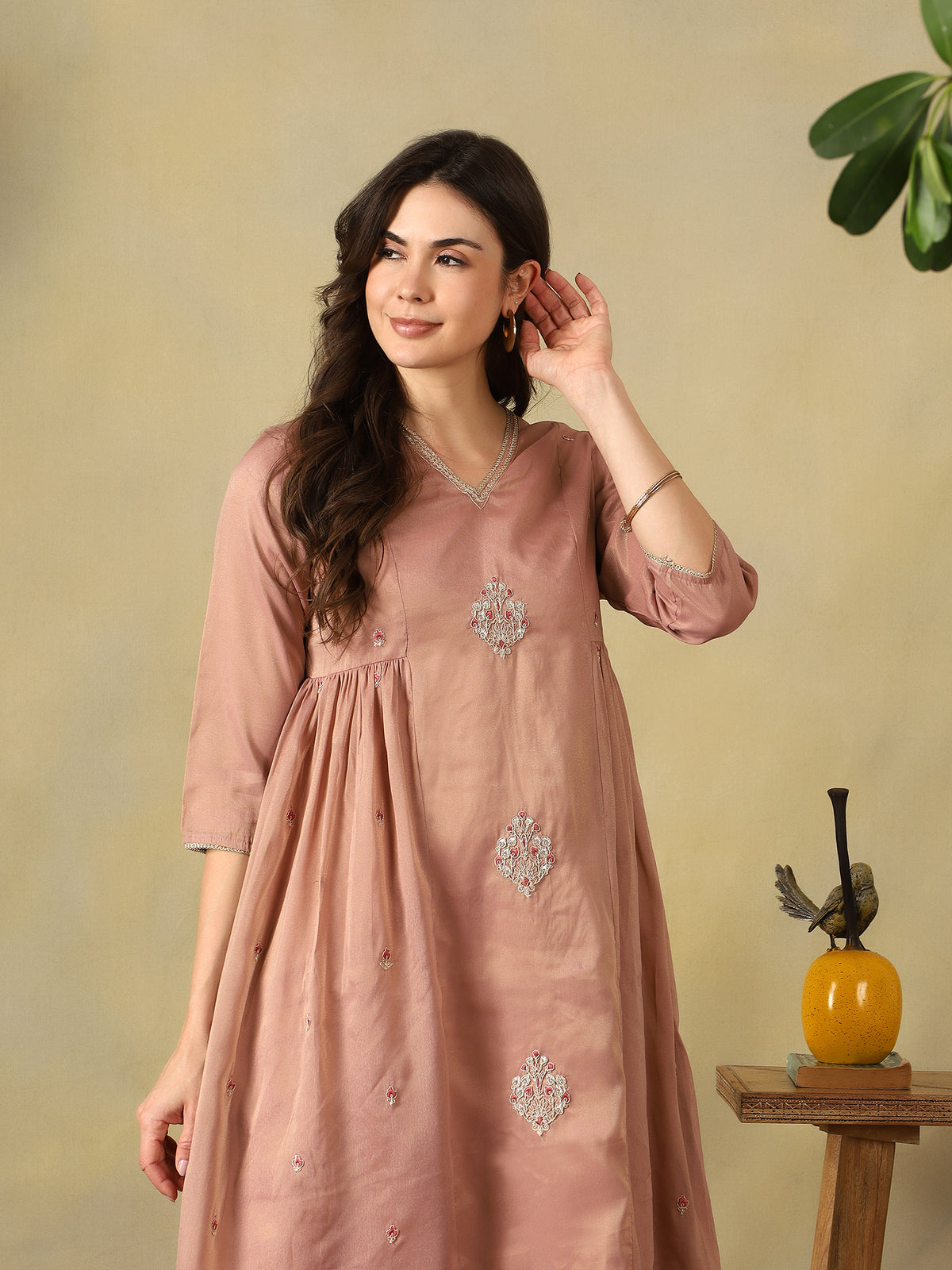 Mamicha Pink Kurta Set