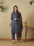 Mamicha Navy Blue Ethnic Set