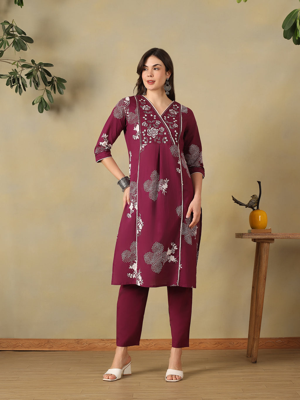 Mamicha Lavender Ethnic Set