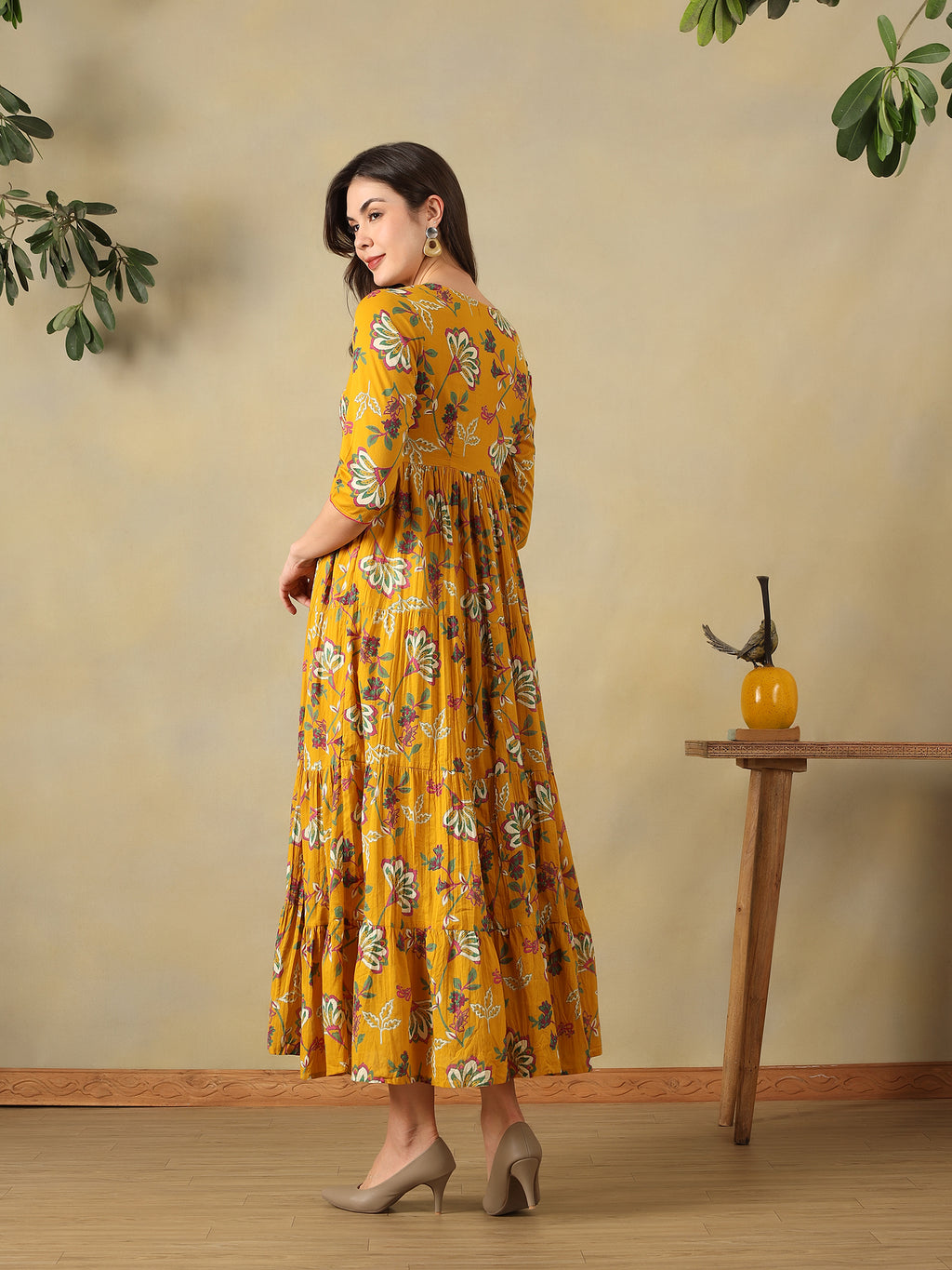 Mamicha Mustard Gown