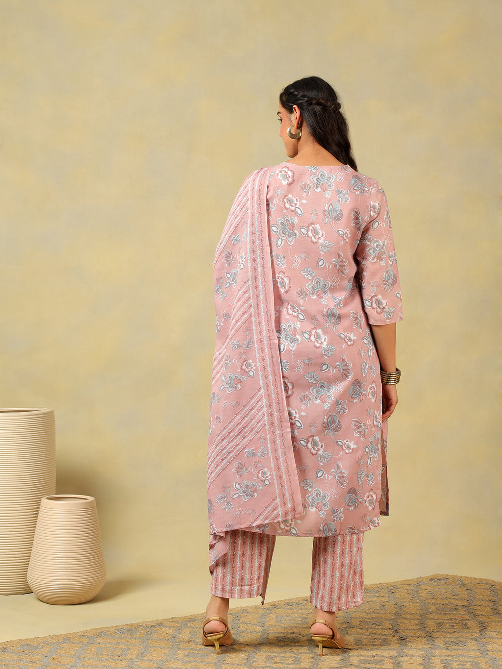 Sanaya Rose Floral Suit Set