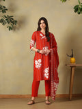 Mamicha Orange Ethnic Set