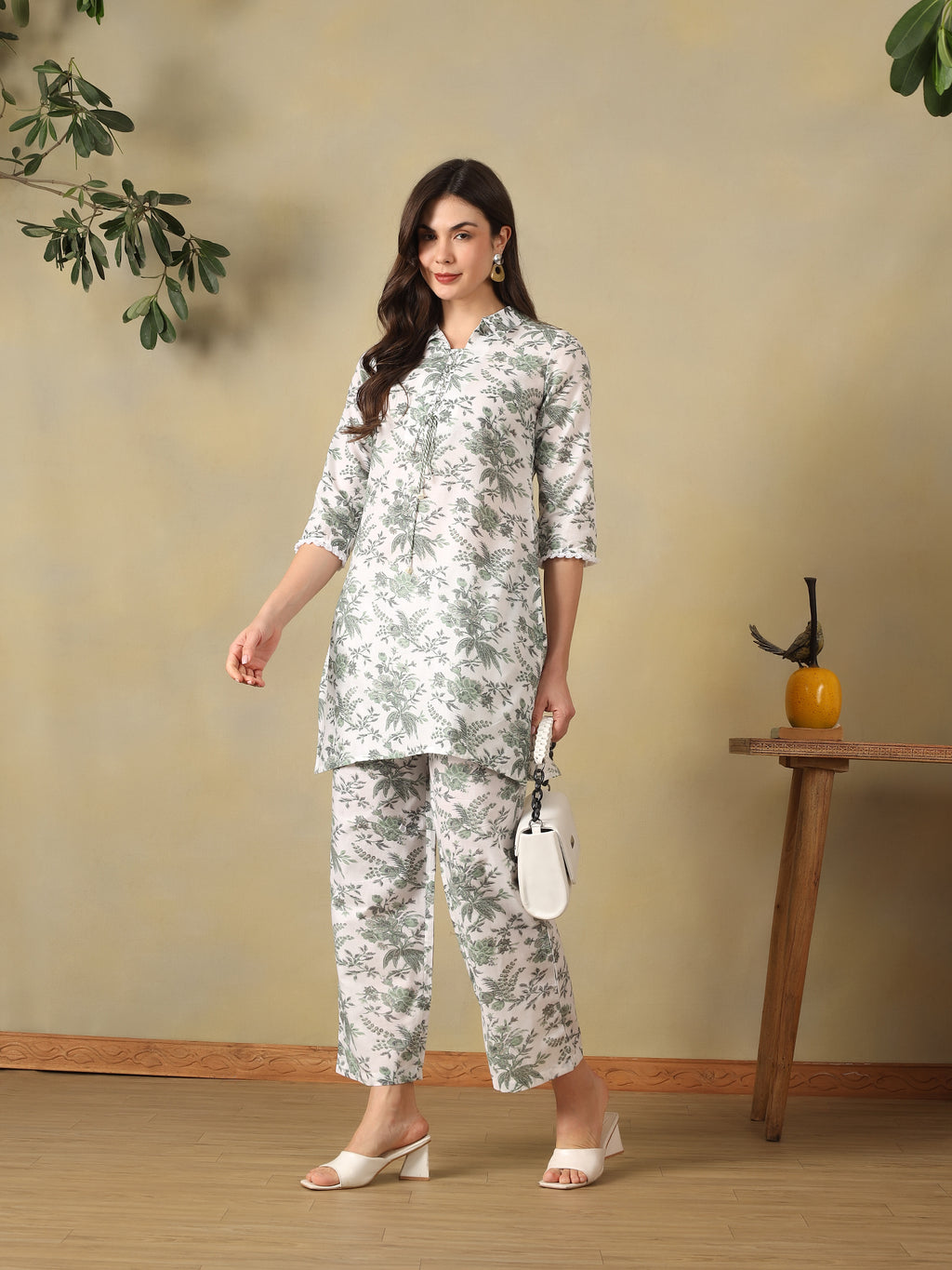 Mamicha Off White Co-Ord Set