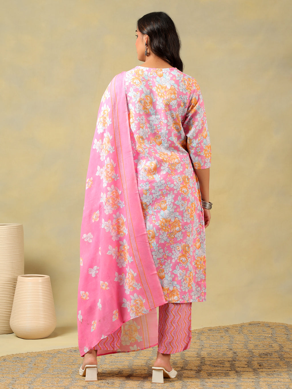 Ishika Rose Garden Suit Set