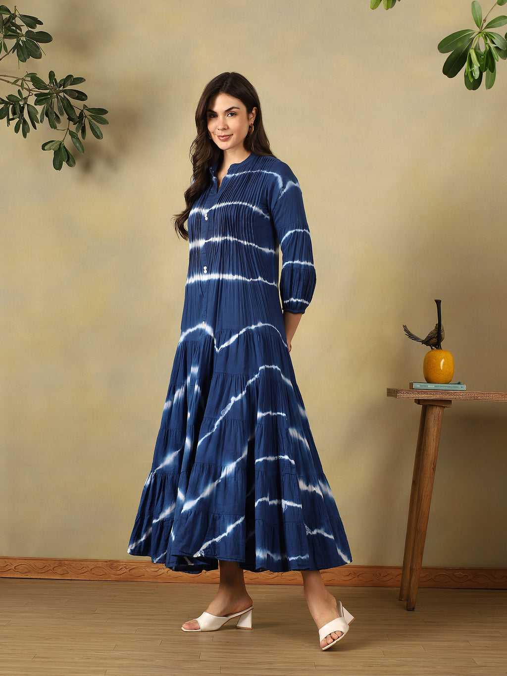 Mamicha Navy Blue Dress