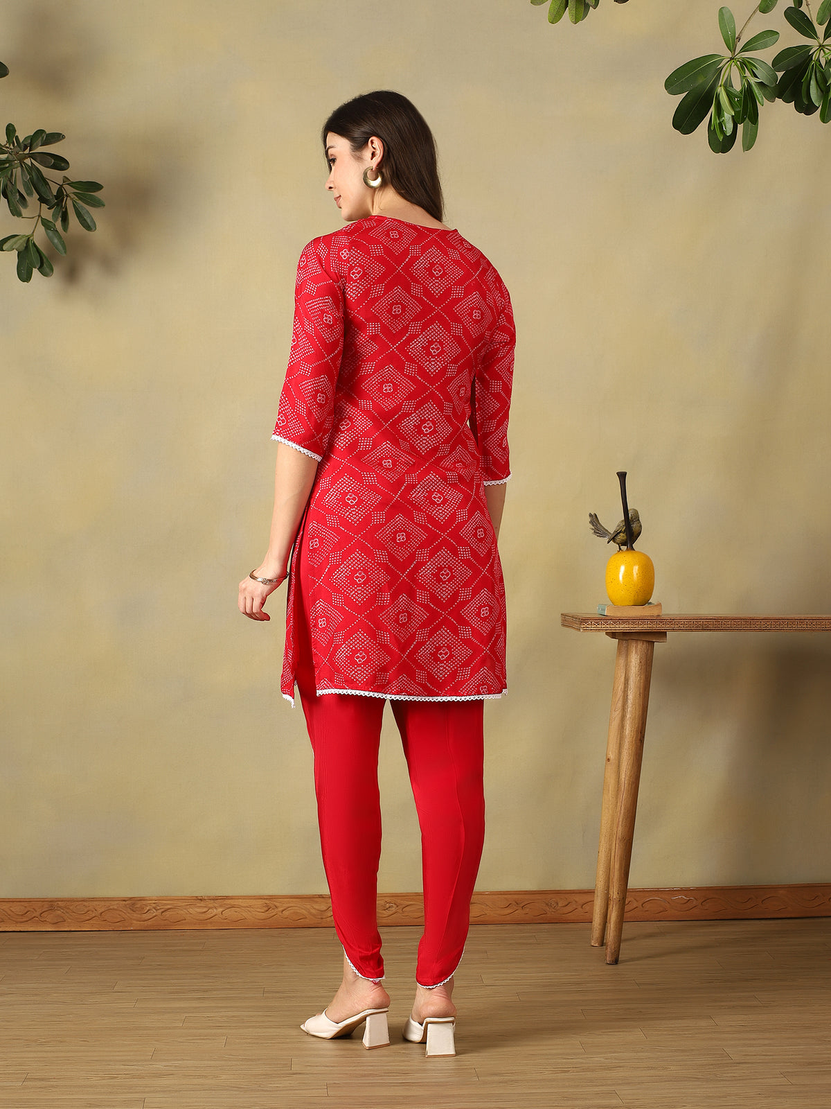 Mamicha Red Kurta Set