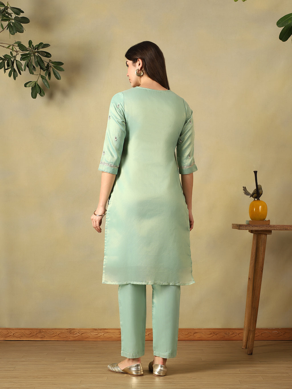 Mamicha Green Kurta Set