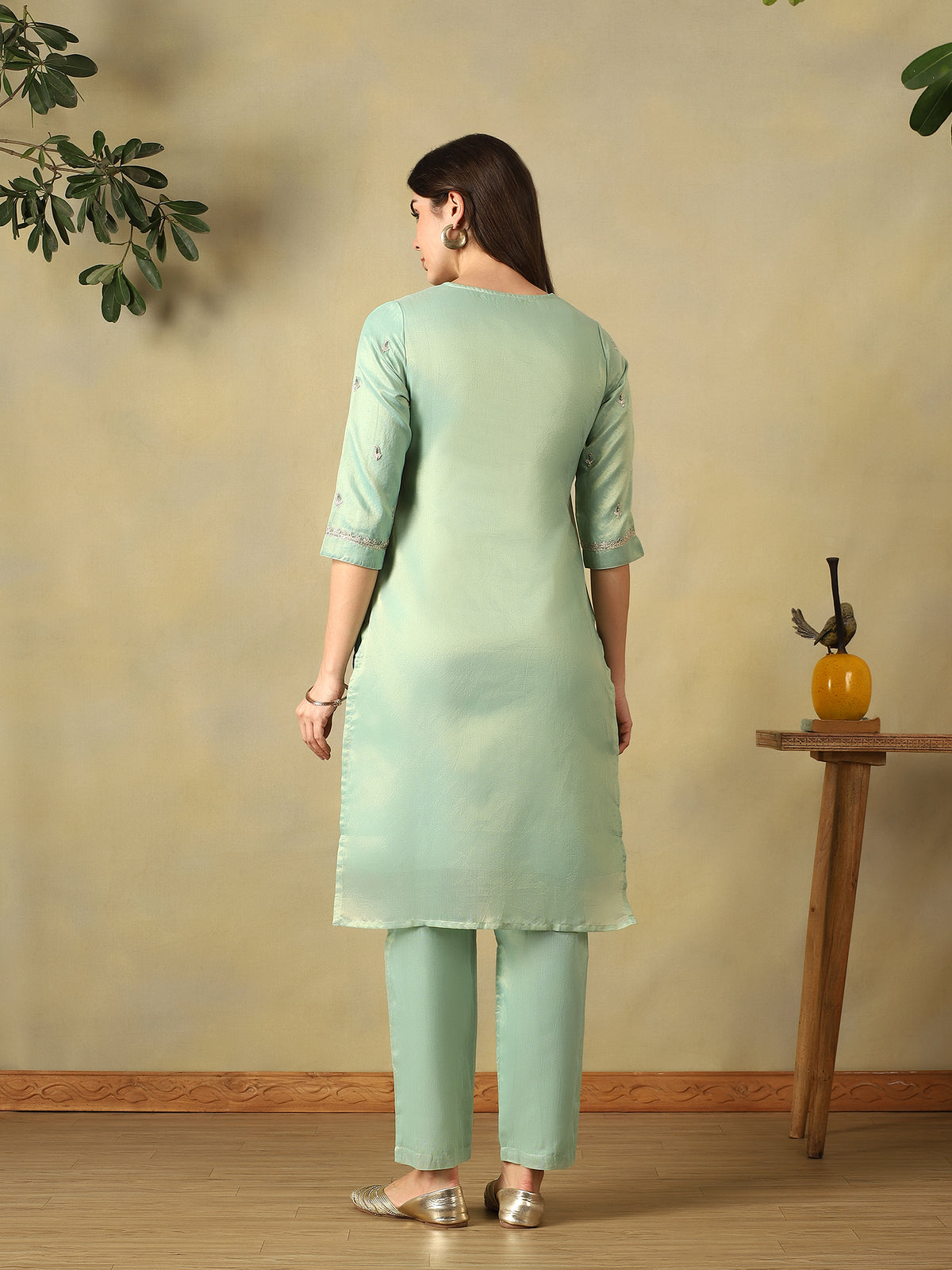 Mamicha Green Kurta Set