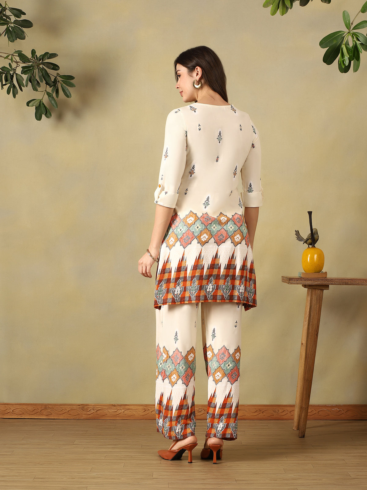 Mamicha Off White Co-Ord Set